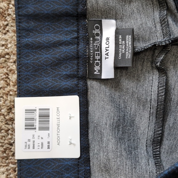 Michel Studio Taylor PDR Luxe Knit Legging Plus Size 22 NEW - Picture 10 of 12